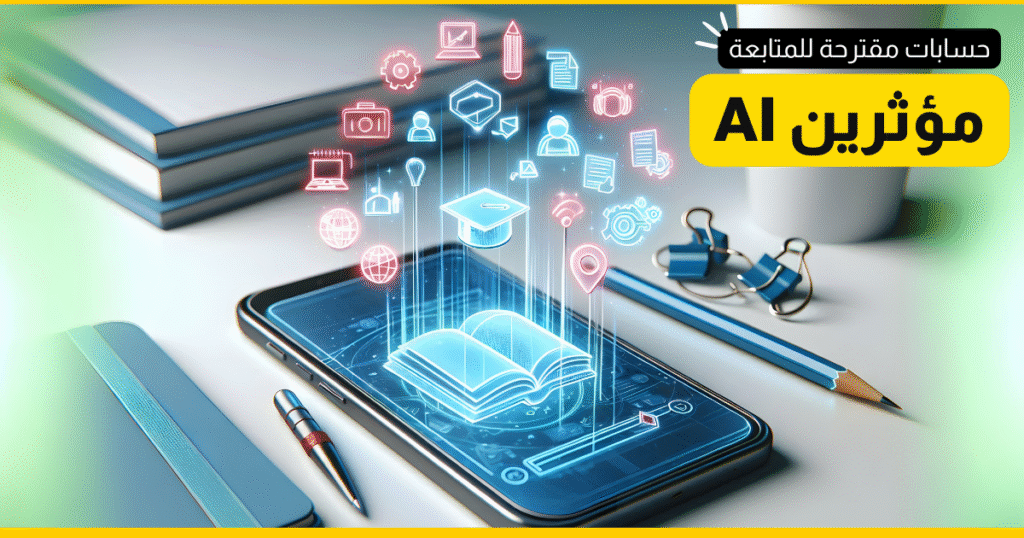 حسابات عربي مقترحة لمتابعة الجديد في الذكاء الاصطناعي