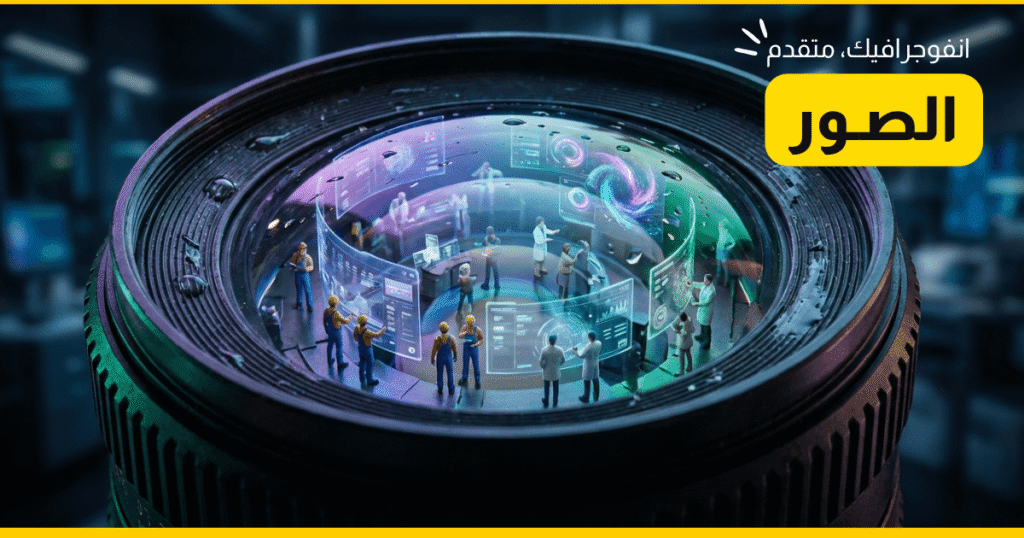 انفوجرافيك: المكونات الـ ٧ لكتابة برومبت احترافي لانشاء الصور بالذكاء الاصطناعي مع اداة مساعدة 2 professional ai image design tips SparkTech Peter Awad