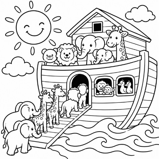 Coloring Pages AI Image Generator SparkTech
